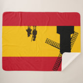 Don Quijote / Don Quixote シェルパブランケット (正面(横))