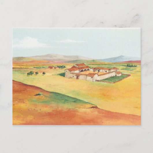 DON QUIXOTE – 漫画のアニメーション背景(1979) ポストカード (正面)