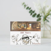 DON QUIXOTE – 漫画アニメーション背景(1979年) ポストカード (スタンド正面)