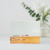 DON QUIXOTE – 漫画アニメーション背景(1979年) ポストカード (スタンド正面)