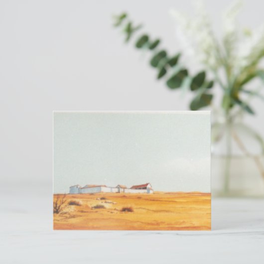 DON QUIXOTE – 漫画アニメーション背景(1979年) ポストカード (スタンド正面)