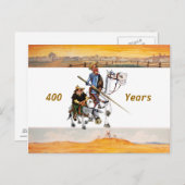 DON QUIXOTE – 漫画アニメーション背景(1979年) ポストカード (正面/裏面)