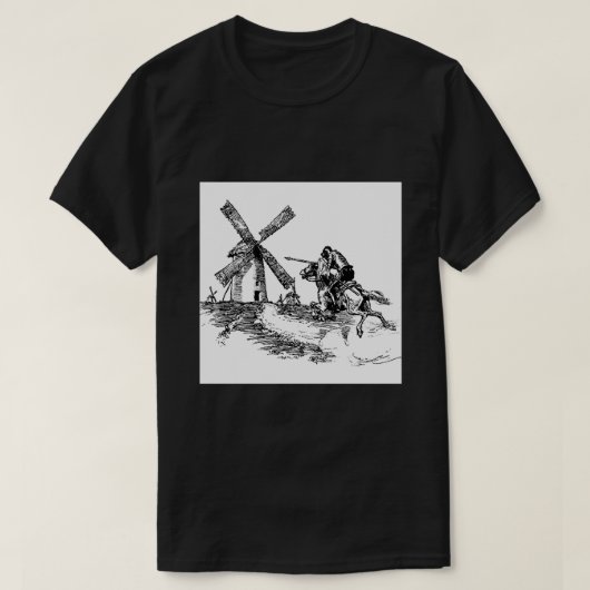 don quixote 1605 Poster.png Tシャツ (デザイン正面)