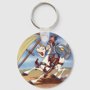 DON QUIXOTE - KEYCHAIN - IVth Centenary llavero キーホルダー