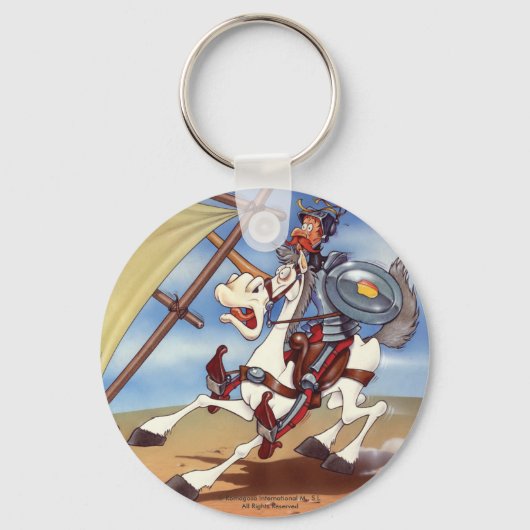DON QUIXOTE - KEYCHAIN - IVth Centenary llavero キーホルダー (正面)