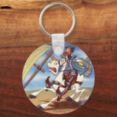 DON QUIXOTE - KEYCHAIN - IVth Centenary llavero キーホルダー (正面)