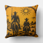 Don Quixote & Sancho Panza クッション (裏面)