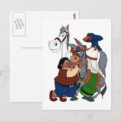 DON QUIXOTE's FRIENDS - 400年 – Cervantes ポストカード (正面/裏面)