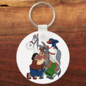 DON QUIXOTE's FRIENDS - Cervantes - llavero キーホルダー (正面)