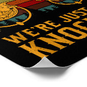 Don’t Ask Us We’re Just The Knockers  ポスター (角)