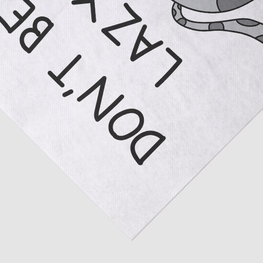 Don’t Be Lazy Yoga Cat 薄葉紙 (詳細)