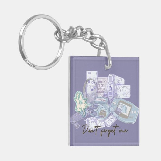 Don’t Forget Me – Nostalgic 2000s Memories  キーホルダー (正面左)