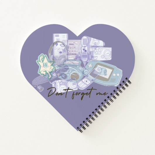 Don’t Forget Me – Nostalgic 2000s Memories  ノートブック (裏面)