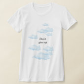 Don’t Give Up – Arabic Motivational Design with So Tシャツ (レイダウン)