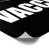 Don’t Hate Vaccinate Pro Vaccine Statement ポスター (角)