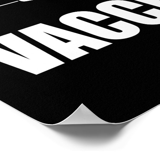 Don’t Hate Vaccinate Pro Vaccine Statement ポスター (角)