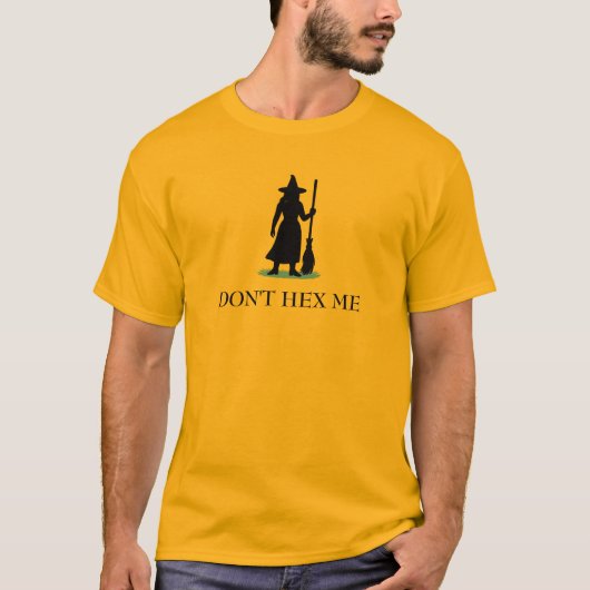 Don’t Hex Me Witch Gadsden Flag Parody Tシャツ (正面)