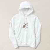 Don’t Hurt Dogs Hoodie – Speak for the Voiceless パーカ (デザイン正面)