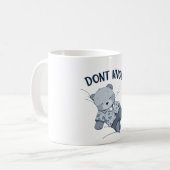 Don’t Know Just Existing Too Tired to Decide Sleep コーヒーマグカップ (正面左)