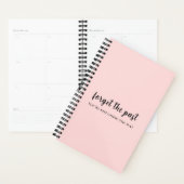 Don’t Look Back Peachy Pink Design プランナー手帳 (ディスプレー)