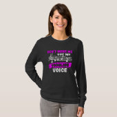 Don t Make Me Use My Yodeling Voice Yodel  1 Tシャツ (正面フル)
