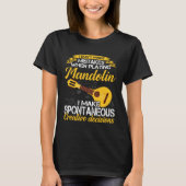 Don t Make Mistakes Playing Mandolin Musician Play Tシャツ (正面)