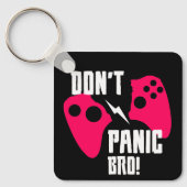 Don’t panic bro gaming  キーホルダー (正面)