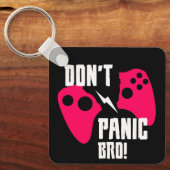 Don’t panic bro gaming  キーホルダー (正面)