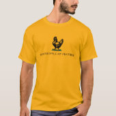 Don’t Ruffle My Feathers Gadsden Flag Parody Tシャツ (正面)