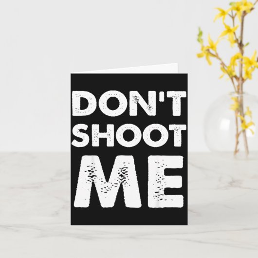 Don’t Shoot Me カード (黄色い花)
