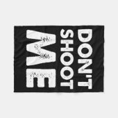 Don’t Shoot Me フリースブランケット (正面(横))
