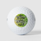 Don’t Stand in Your Own Way ゴルフボール (正面)