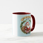 Don’t Stop Believing in Santa – Christmas Mug for  マグカップ (正面右)