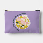 Don’t Stop Until You Are Proud  Motivational Quote アクセサリーポーチ (正面)