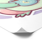 Don’t Talk Frog Poster Cute Annoyed Frog Meme Aest ポスター (角)