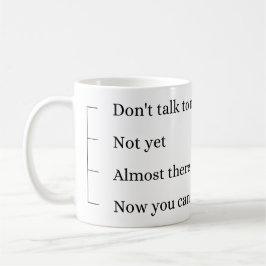 Don´t talk to me, coffee cup. コーヒーマグカップ