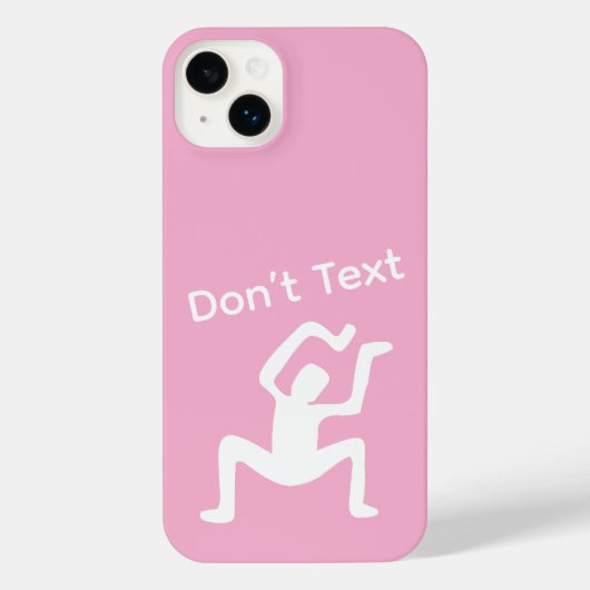 Don’t Text iPhoneケース (裏面)