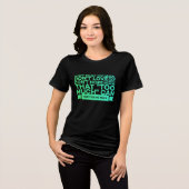 Don’t Trust Too Much Quote T-Shirt – Inspirational トライブレンドTシャツ (正面全面)