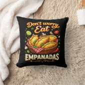 Don’t Worry, Eat Empanadas クッション (ブランケット)