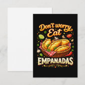 Don’t Worry, Eat Empanadas サンキューカード (正面/裏面)
