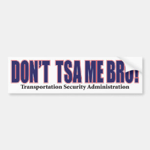 DON-TSA-Me-Bro- – 赤 バンパーステッカー