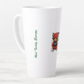 Don Vitone – Red Teddy King Vitotone Bear – Red El カフェラテマグ (左アングル)