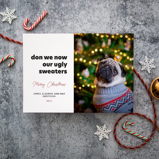 Don We Now Our Ugly Sweatersの写真 シーズンカード