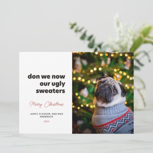 Don We Now Our Ugly Sweatersの写真 シーズンカード (スタンド正面)