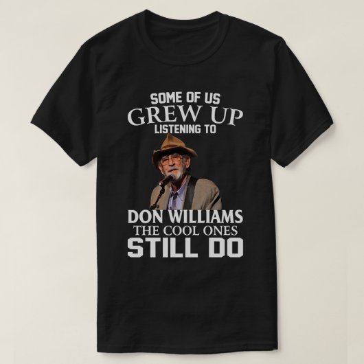 Don Williams Country ArtistがヒットBをトリビュート Tシャツ (デザイン正面)