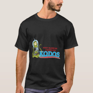 Don&x27;私を非難する私はKodosエッセンシャルTに投票 – Tシャツ