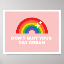 Don' Your Day Dreamやめポスタ感動的ー ポスター
