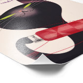 Donald BrunによるZwicky猫のポスター フォトプリント (角)