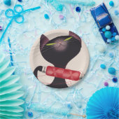 Donald BrunによるZwicky猫のポスター ペーパープレート (パーティー)