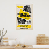 Donald Byrd - Pepper Adams jazz poster - Five Spot ポスター (キッチン)